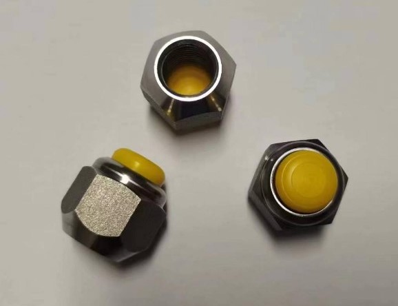 Mine-Safe Wheel Nut close-up